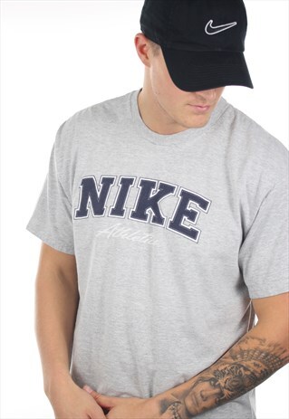 VINTAGE 90S NIKE GRAPHIC SPELL OUT T SHIRT TEE