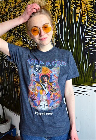 VINTAGE HARD ROCK CAFE JIMI HENDRIX T-SHIRT