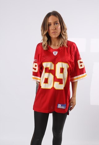 OVERSIZED T-SHIRT SPORT JERSEY TOP FOOTBALL UK 10 - 12 (Q4A)