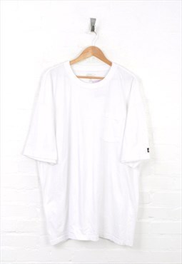 Vintage Dickies T-Shirt White XXXL