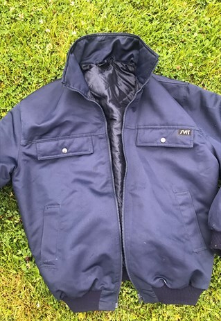 90'S PADDED UTILITY WORKERS BOMBER JACKET / COAT