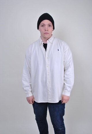 VINTAGE RALPH LAUREN WHITE SHIRT