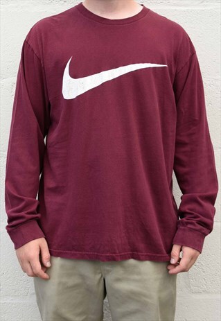 VINTAGE NIKE TEAM LONG SLEEVE T-SHIRT