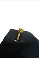 FENDI SHIRT BLACK MONOGRAM ZUCCA VINTAGE DIAMANTE SIZE SMALL