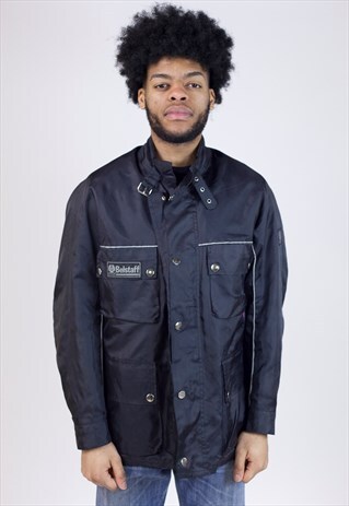 VINTAGE BELSTAFF BLACK JACKET