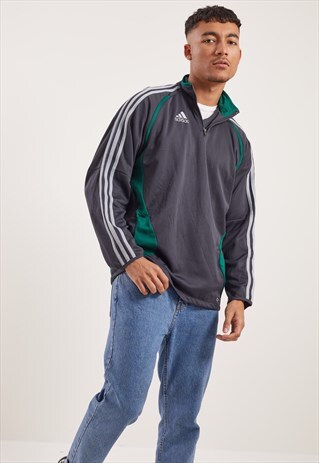 VINTAGE ADIDAS 1/4 ZIP SWEATSHIRT