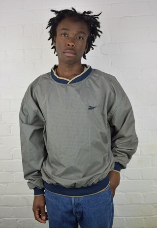 VINTAGE 90'S REEBOK 1/4 ZIP PULLOVER JACKET