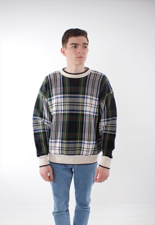 VINTAGE TARTAN CHECK JUMPER