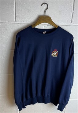 Vintage 90s Vancouver Canada Embroidered Sweatshirt 