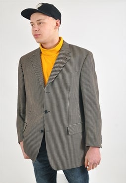 Vintage striped blazer jacket