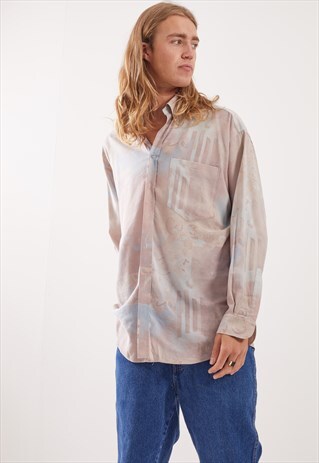 VINTAGE PATTERNED FESTIVAL LONG SLEEVE SHIRT