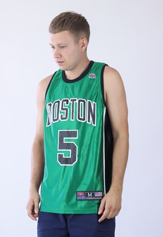 MENS BOSTON GARNETT USA BASKETBALL JERSEY TANK TOP