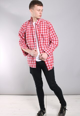 VINTAGE NAUTICA CHECK SHIRT