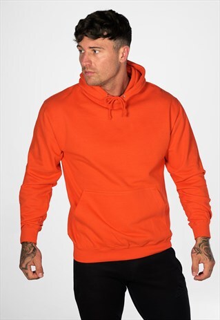 54 FLORAL SUPREME HOODY - BRIGHT ORANGE