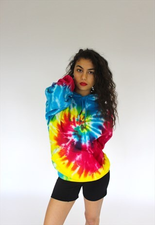 THE UNIVERSE TIE DYE SUMMER FESTIVAL HOODIE