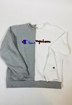 Vintage Champion Rework 50/50 Ladies Sweatshirt