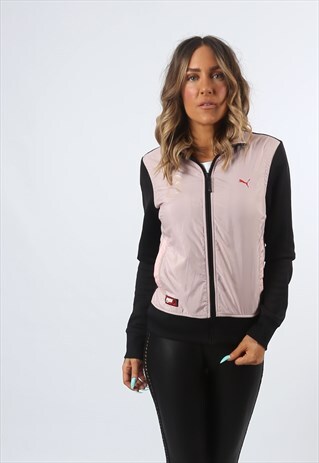 PUMA TRACK SUIT TOP JACKET VINTAGE UK 10 (H1M)