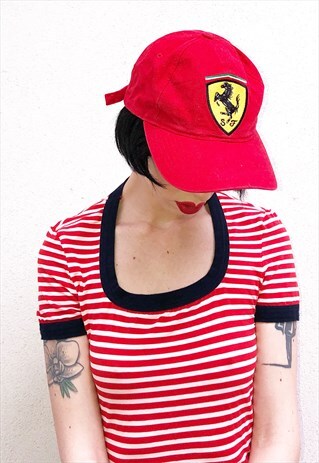 RARE & AUTHENTIC FERRARI RACER CAP
