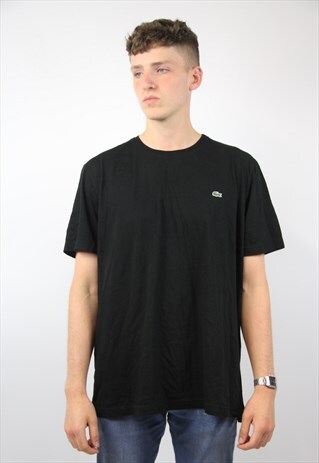VINTAGE LACOSTE BLACK T-SHIRT