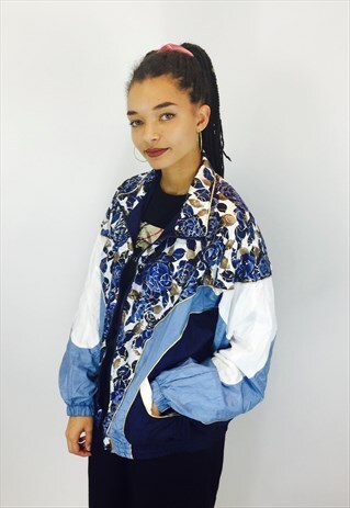 VINTAGE FESTIVAL 80S RAVE WINDBREAKER JACKET