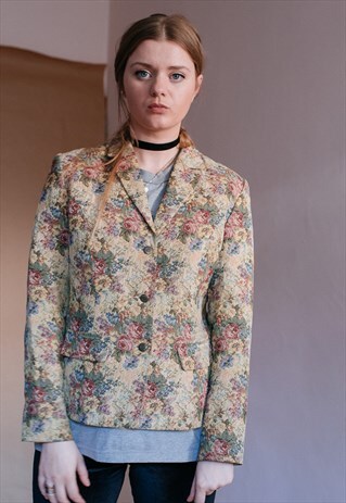 VINTAGE FUNKY GOBELAIN BLAZER