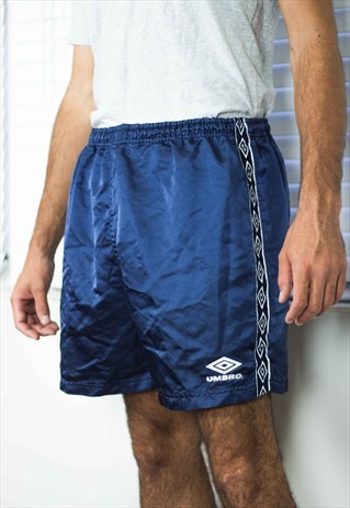 VINTAGE UMBRO SHORTS LOGO 90S XL 4.9