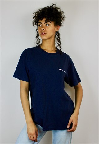 VINTAGE 90S CHAMPION LOGO T-SHIRT
