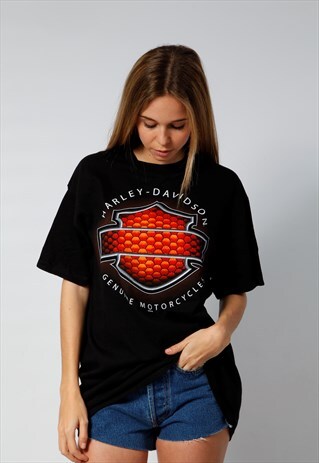 VINTAGE HARLEY DAVIDSON T-SHIRT DEAD STOCK