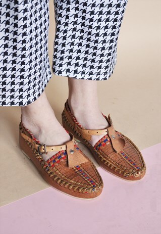90S WOVEN SHOES