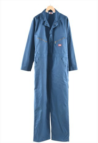 Vintage Dickies Blue Boilersuit - XL