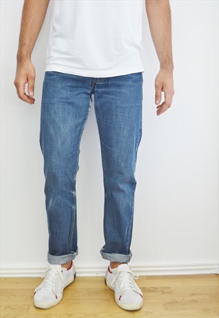 90'S LEVI'S VINTAGE DARK BLUE JEANS