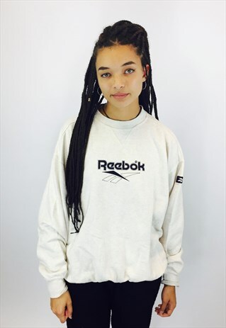 REEBOK EMBROIDERED SWEATSHIRT