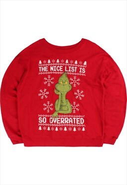 Vintage 90's The Crinch Sweatshirt The Grinch College