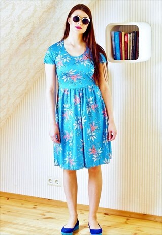 BRIGHT VINTAGE DRESS
