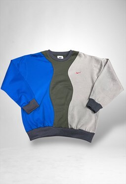 Reworked Nike Embroidered Sweatshirt