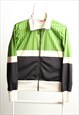 Vintage Puma Track Jacket Green Black