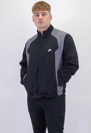 VINTAGE NIKE SHELL JACKET IN BLACK