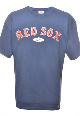 Vintage Nike Red Sox Printed T-shirt - L