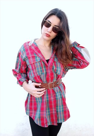 VINTAGE RALPH LAUREN CHECKED SHIRT