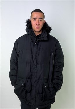 Black 90s NIKE ACG Storm Fit Puffer Jacket Coat