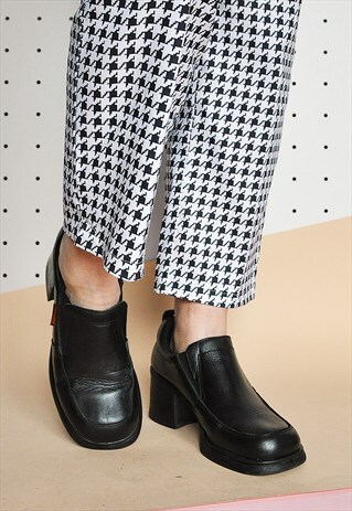 90S PLATFORM LOAFERS