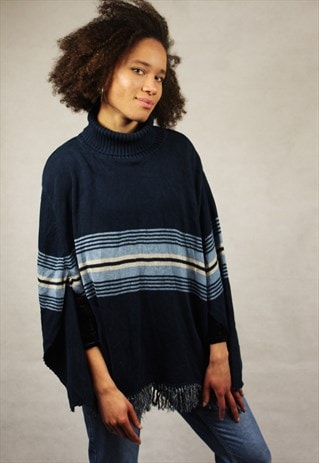 VINTAGE / 70'S / PONCHO ONE SIZE FITS ALL