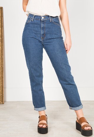 VINTAGE 80'S LEVI'S HIGH WAISTED JEANS / S0170