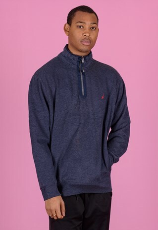 VINTAGE NAUTICA 1/4 ZIP SWEATSHIRT