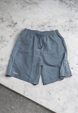 Vintage Grey Umbro Swimming Shorts