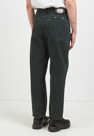 VINTAGE GREEN BIG STAR DENIM JEANS