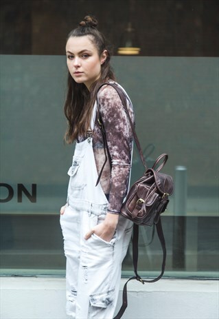 PREMIUM COCO LEATHER MINI RUCKSACK BACKPACK