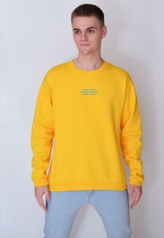 YELLOW LOCATION (BLUE) SWEATSHIRT