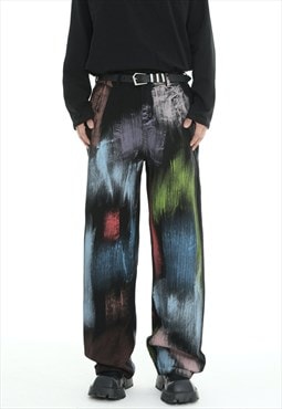 Women's Painted Graffiti Jeans A VOL.1