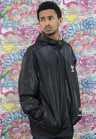 VINTAGE 90S ADIDAS UNISEX TRACK JACKET. BRANDED SPORTSWEAR.